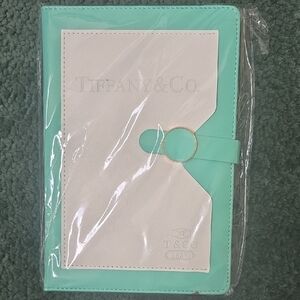 Tiffany Blue and White Ring-Closure Notebook Cover